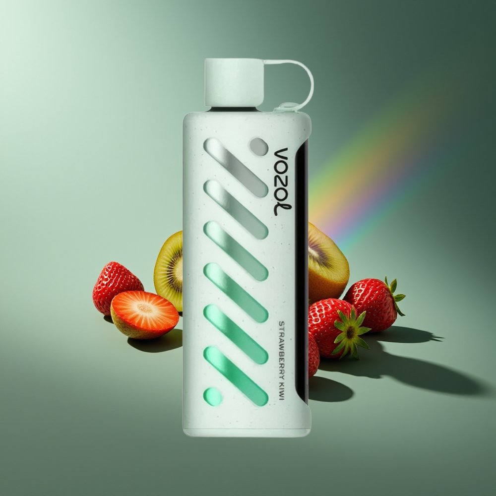 Wholesale Lithuania VOZOL Gear Shisha 25000 Pufų Braškė-Kivis S.i.L.C Tech 5mg/ml