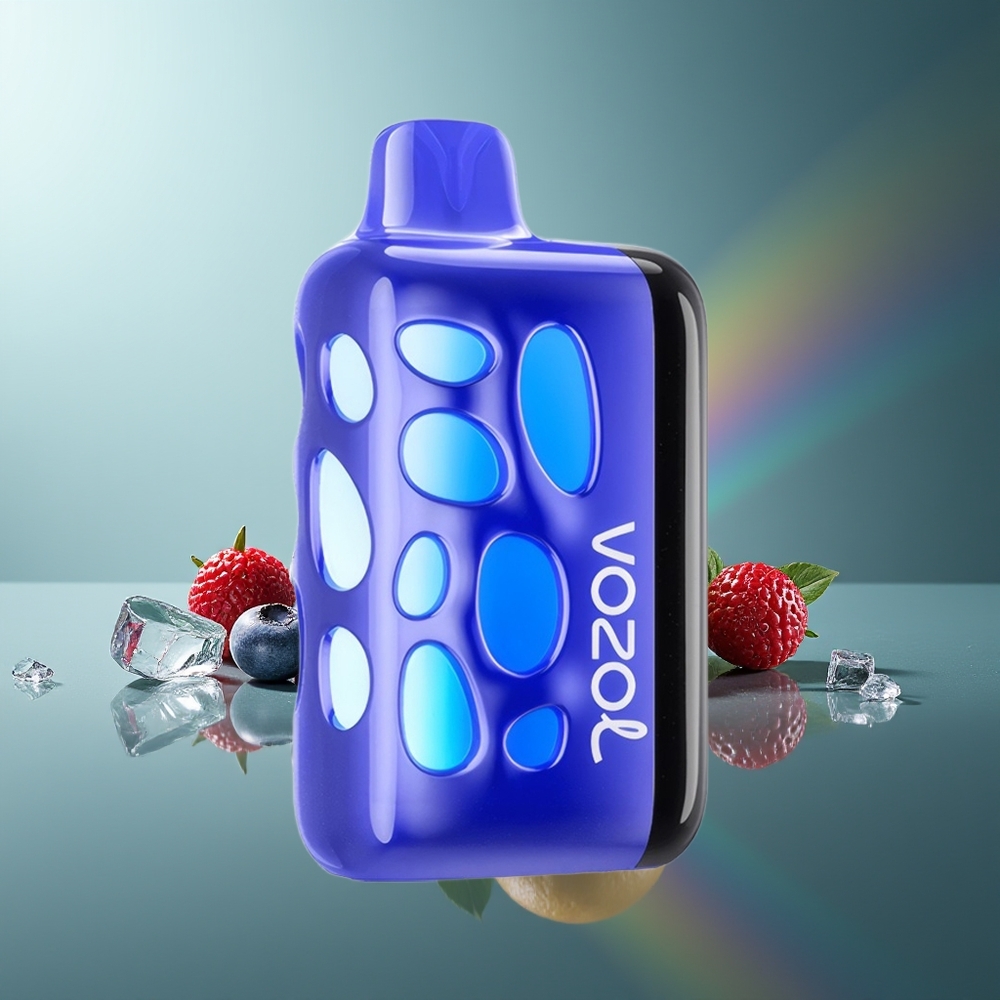 Wholesale Lithuania VOZOL RAVE 40000 Degučių Mėlynų Uogų Ledas 270° Vibrant Glow 80% Charged in 20 Mins