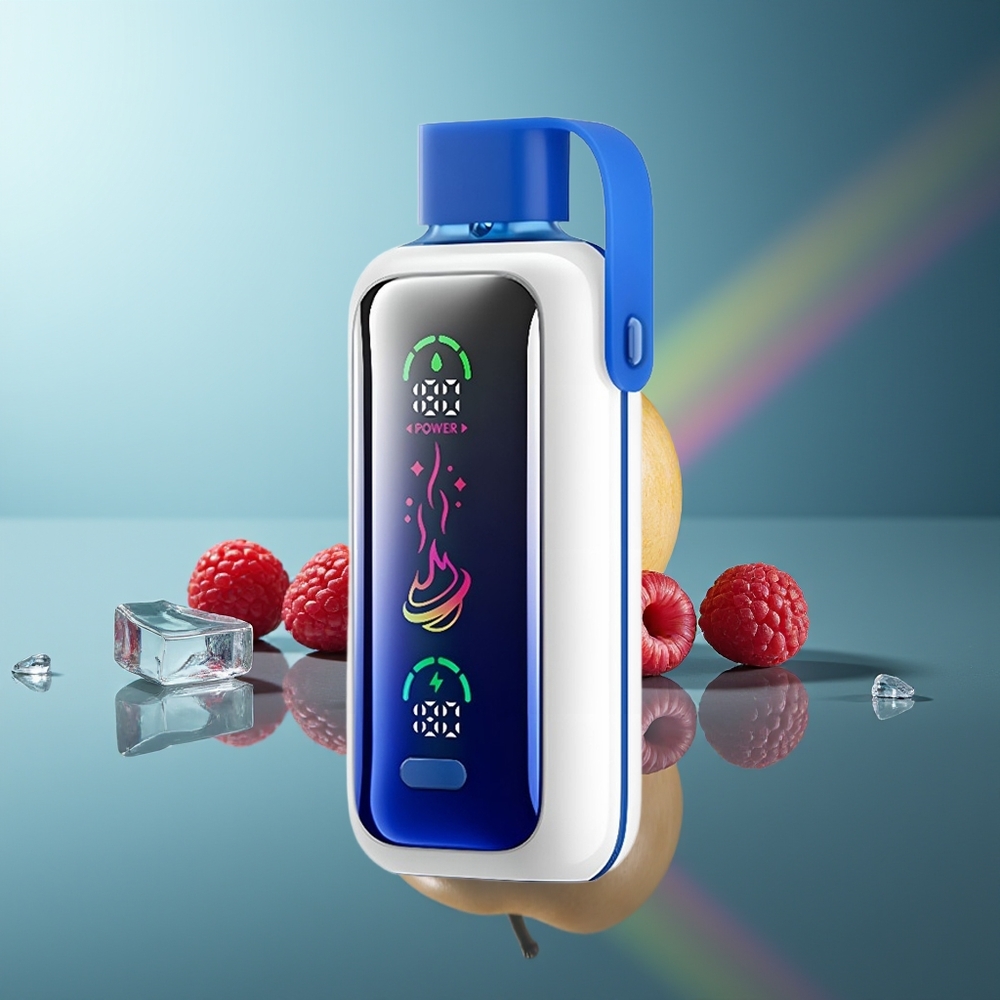 Wholesale Lithuania VOZOL Star 20000 Pūsų Mėlynų Aviečių Ledas Vienkartinės Elektroninės Cigaretės 650mAh Dual Mesh