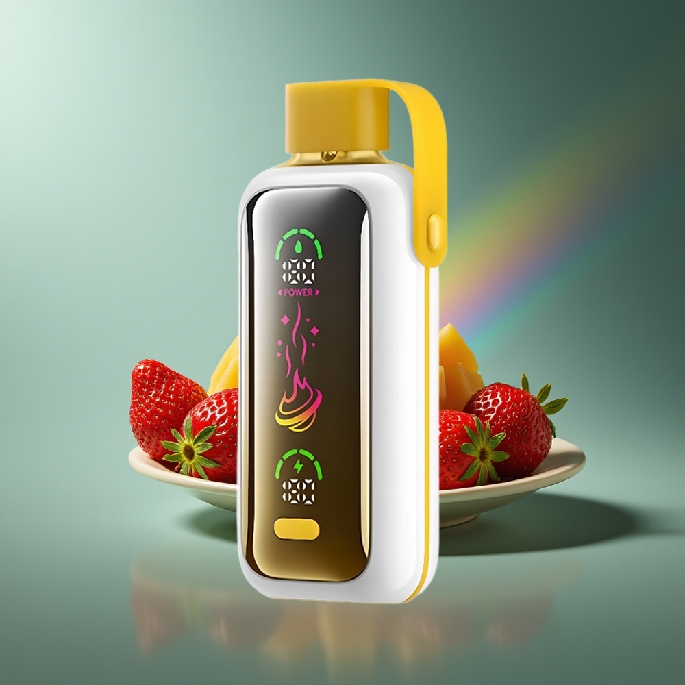 Wholesale Lithuania VOZOL Star 20000 Puffs Braškė Mango Dviguba Tinklelinė