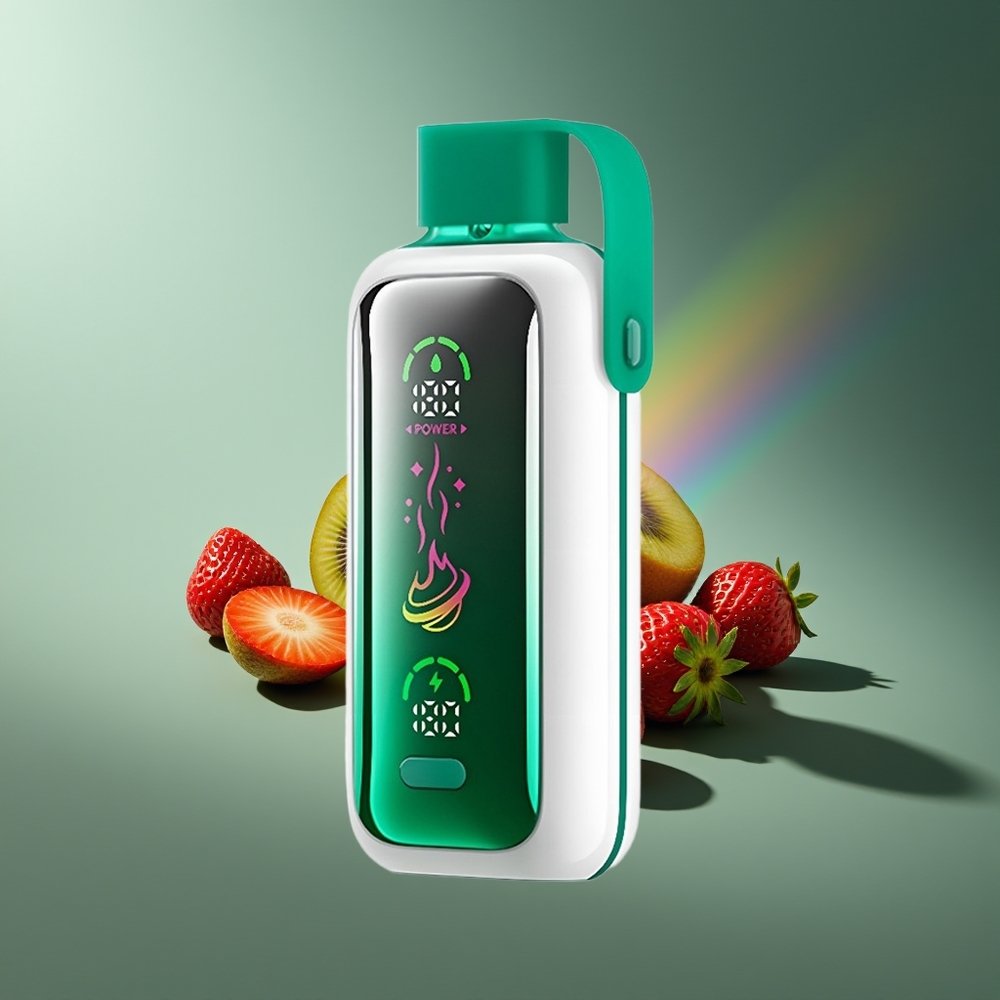 Wholesale Lithuania VOZOL Star 20000 Puffs Braškių Kiwi Dvigubas Tinklelis 2.2'' HD Veidrodinis Ekranas