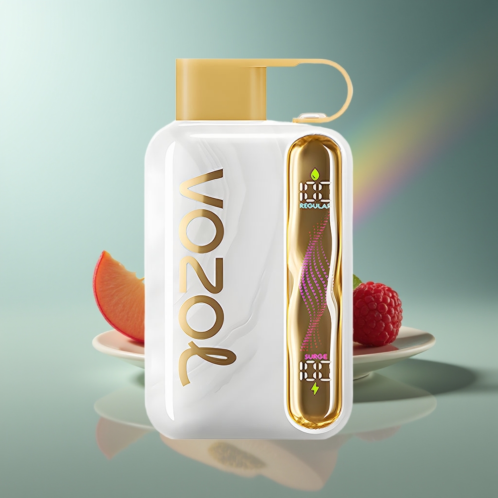 Wholesale Lithuania VOZOL STAR 40000 Puffs Baltasis Persikas Avietė 1000mAh Type-C