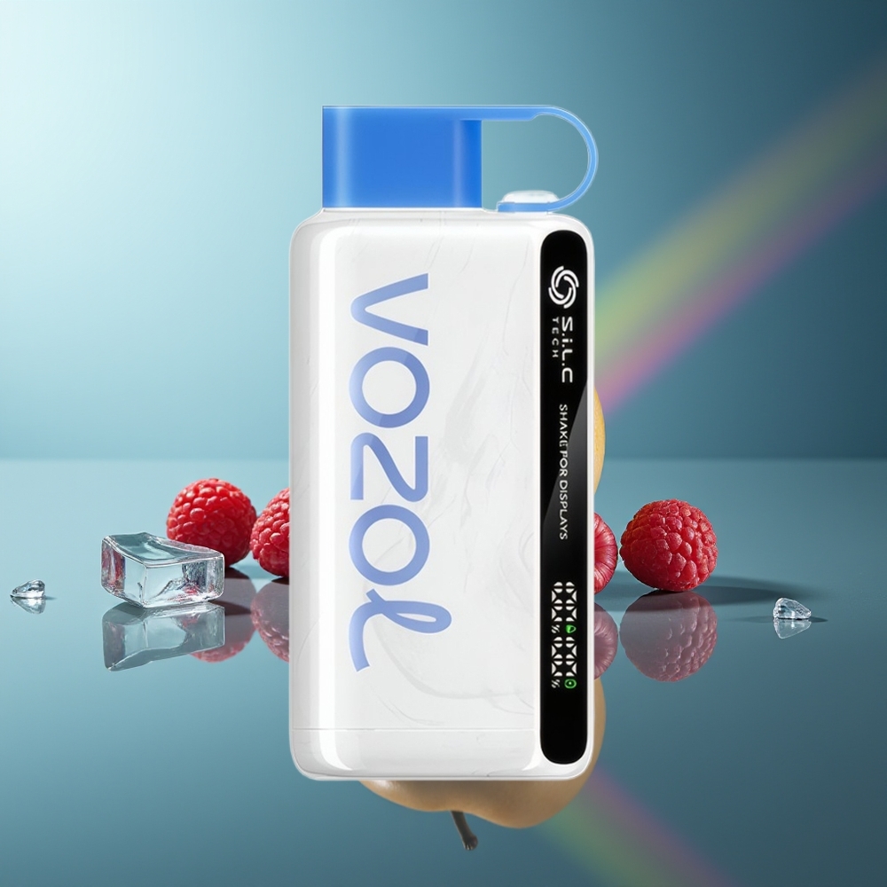 Wholesale Lithuania VOZOL STAR 9000/12000 Mėlynųjų aviečių ledas Vienkartinės Elektroninės Cigaretės 30% greitesnė įkrova 0/20/50mg/ml nikotino