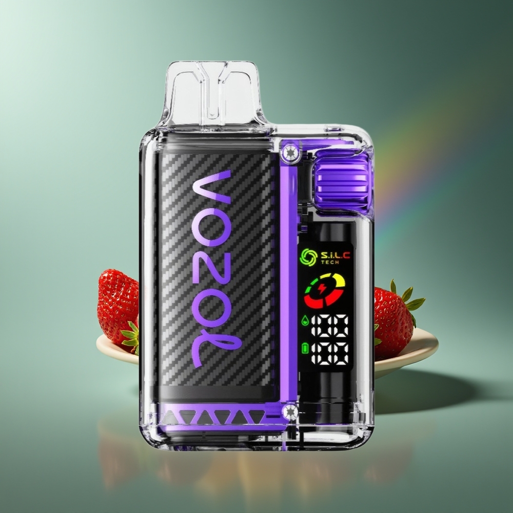 Wholesale Lithuania VOZOL Vista 20000 Puffs Braškė Mango 650mAh OLED Screen Vienkartinės Elektroninės Cigaretės