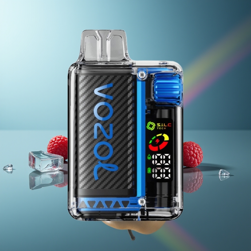 Wholesale Lithuania VOZOL Vista 20000 Puffs Mėlynųjų Aviečių Ledas Su 650mAh ir 2% Nikotino