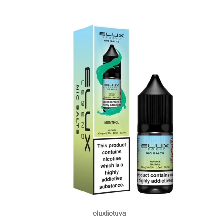 Elux Legend nikinės druskos 10 ml mentolis 84082465 Elux Vilnius
