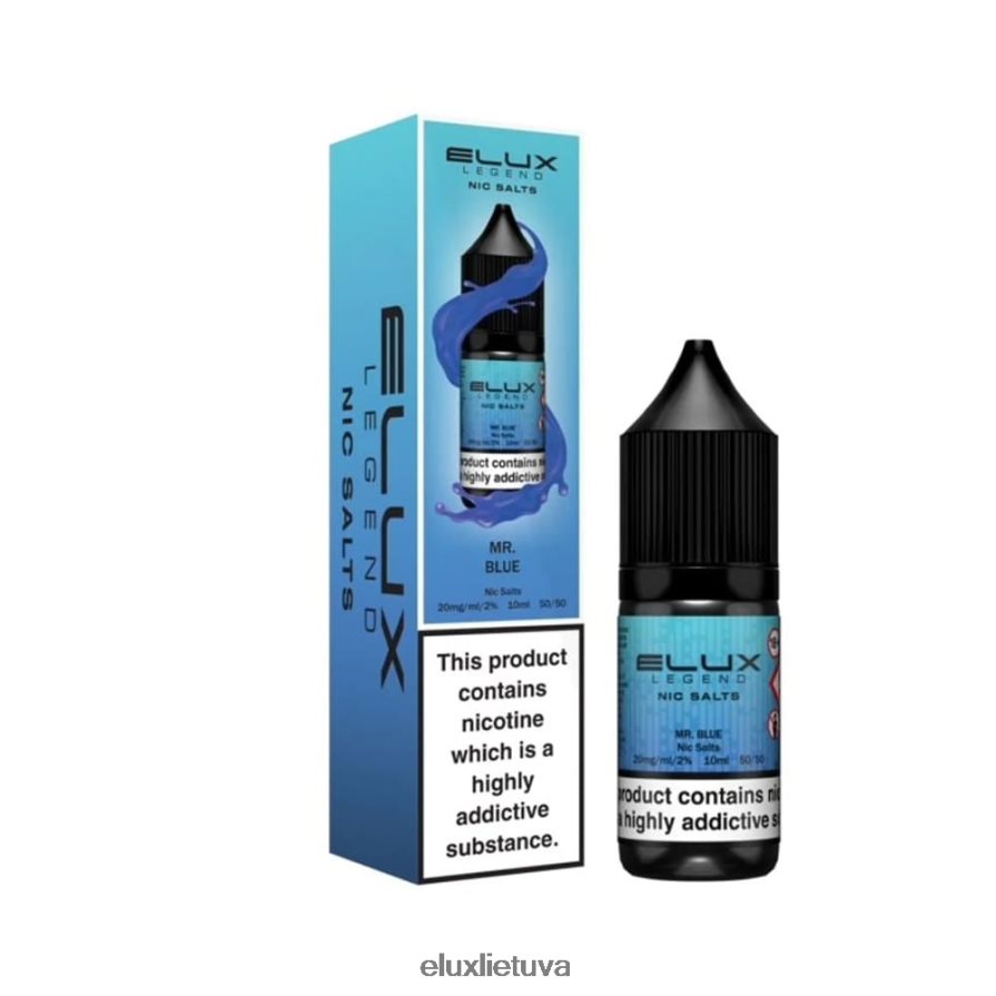 Elux Legend nikinės druskos 10 ml ponas mėlynas 84082464 Elux Lietuva