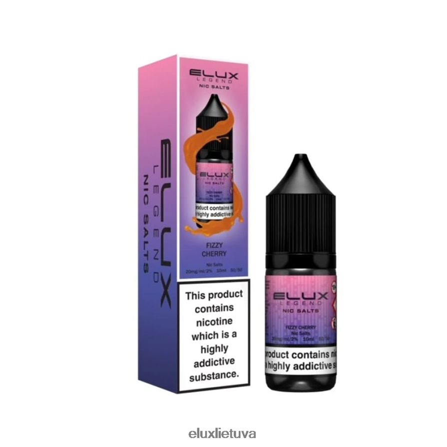 Elux Legend nikinės druskos 10 ml putojanti vyšnia 84082453 Elux Vape Disposable