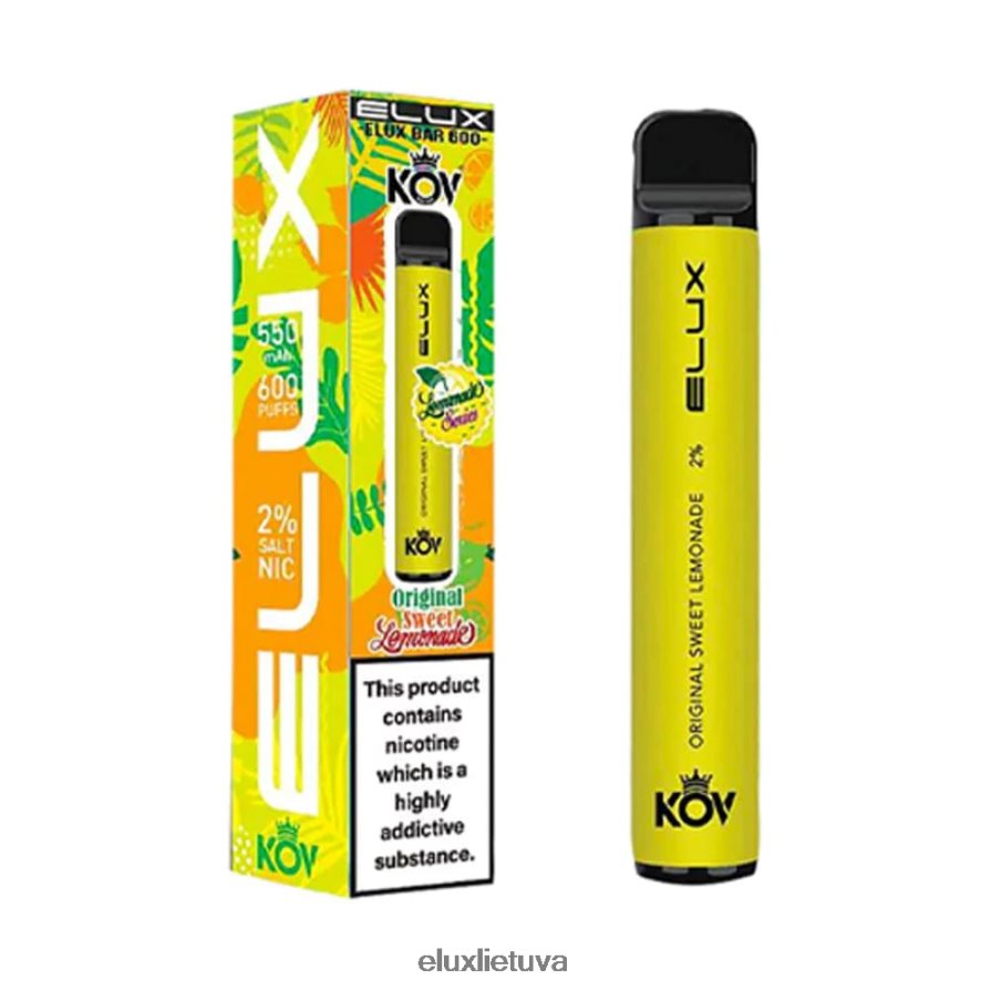 Elux Bar Lemonade Series originalus vienkartinis vape saldus limonadas 8408248 Elux Vape Website