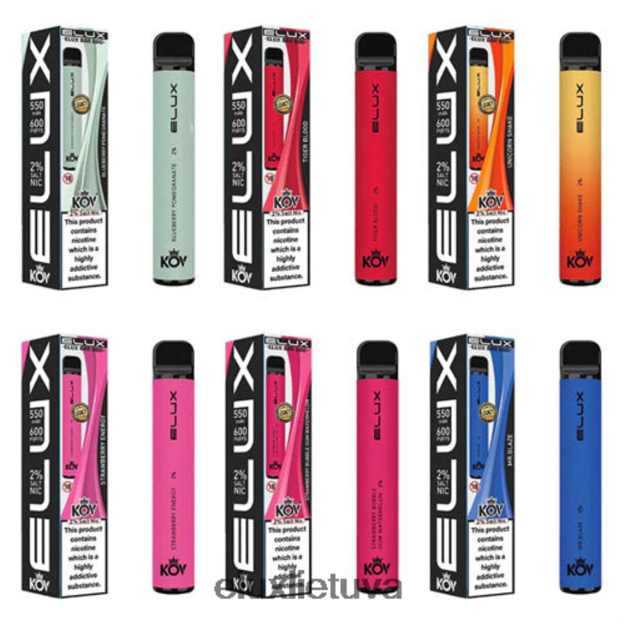Elux Bar senosios serijos vienkartiniai vape citrinos rybna 84082410 Elux Amazon Lietuva