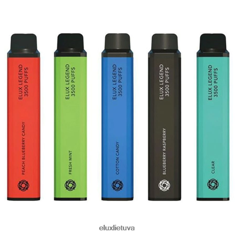 Elux Legend 3500 išpūtimų vienkartinis vape šviežių mėtų rybna 84082457 Elux Vape Flavours