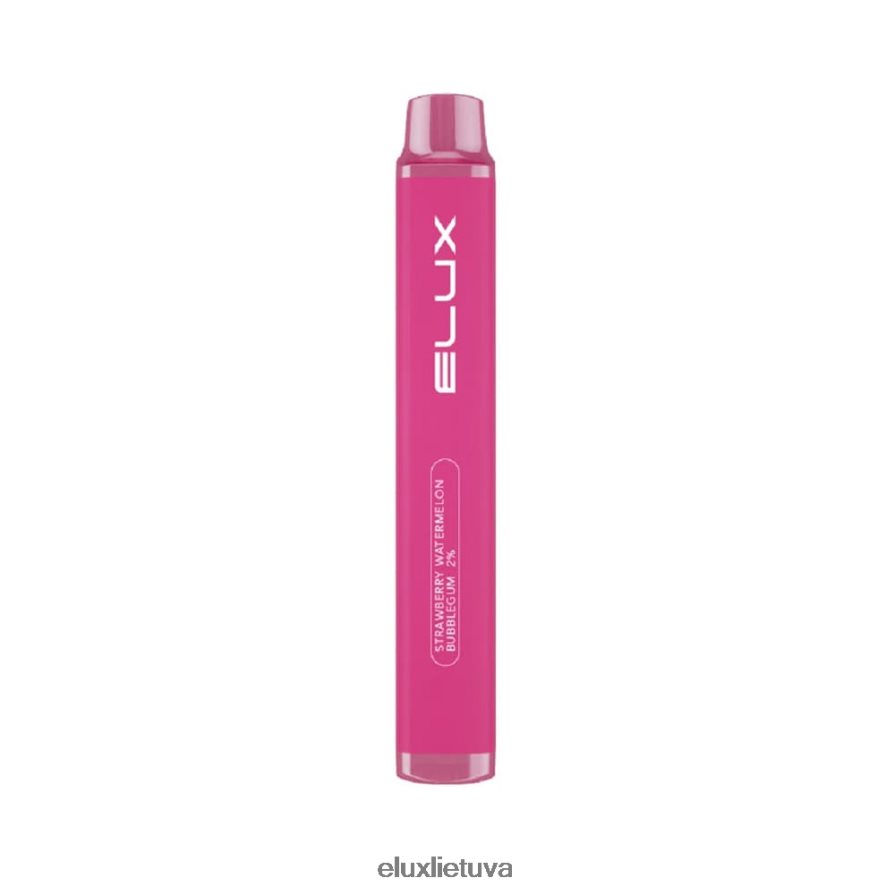 Elux Legend mini vienkartinis vape braškių arbūzų burbuliukai 840824101 Elux Vape Price